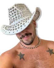 Load image into Gallery viewer, Studmuffin NYC Fully Loaded Cowboy Hat