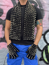 Load image into Gallery viewer, Studmuffin NYC Spike Glove &amp; Scarf Set
