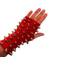 Load image into Gallery viewer, Studmuffin NYC Spike Fingerless Glove