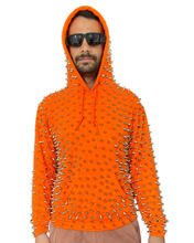 Load image into Gallery viewer, Studmuffin NYC Fully Loaded Spike Hoodie
