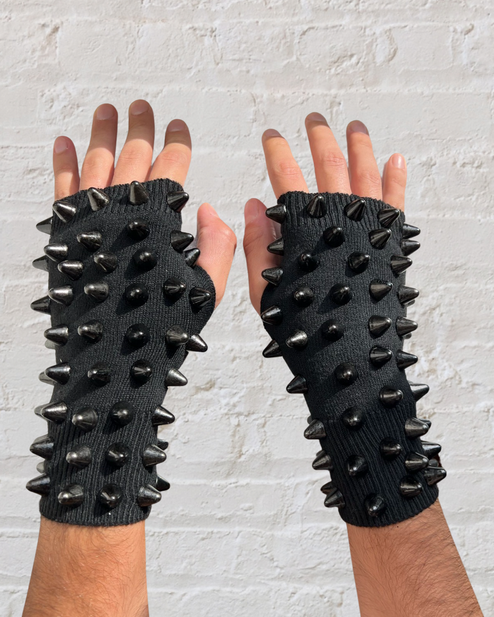 Studmuffin NYC Spike Fingerless Glove