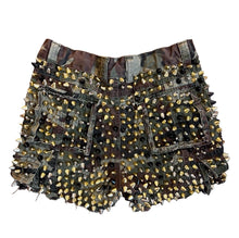 Load image into Gallery viewer, Studmuffin NYC Cropped Camo Cargo Shorts