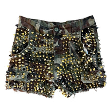 Load image into Gallery viewer, Studmuffin NYC Cropped Camo Cargo Shorts
