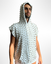 Load image into Gallery viewer, Studmuffin NYC Sleeveless Spike Hoodie - More Colors