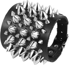 Load image into Gallery viewer, Studmuffin NYC Spike Cuff Bracelet
