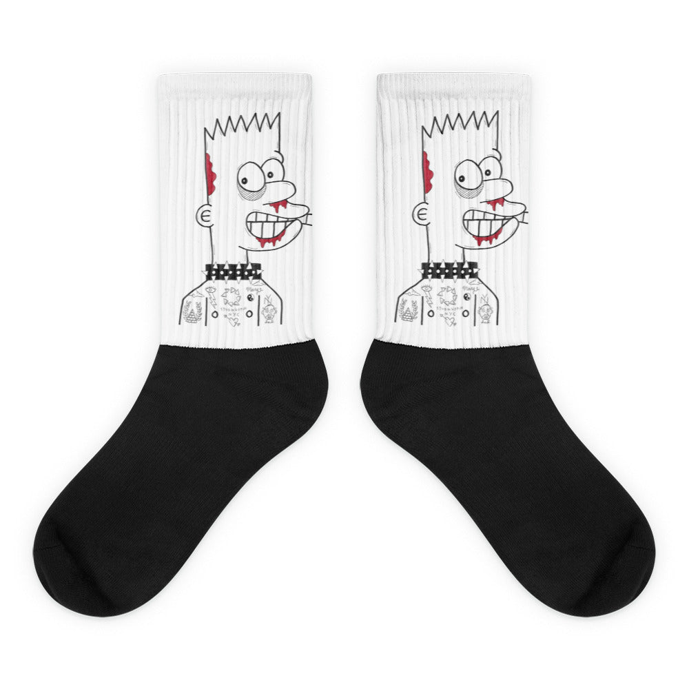 Studmuffin NYC 'Lower East Side Bart' Socks