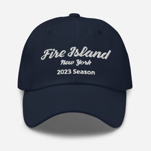 Load image into Gallery viewer, Fire Island 2023 Season Dad Cap