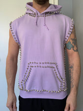 Load image into Gallery viewer, Studmuffin NYC Sleeveless Spike Hoodie 2.0 Pullover - More Colors
