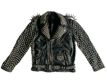 Load image into Gallery viewer, Studmuffin NYC Idol Motorcycle Jacket