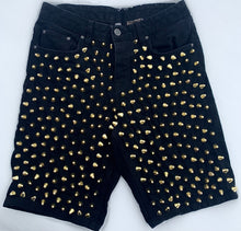 Load image into Gallery viewer, Studmuffin NYC Spike Denim Shorts - More Colors
