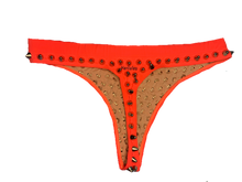 Load image into Gallery viewer, Studmuffin NYC Spike Swim Thong - 8 Colors
