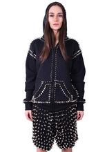 Load image into Gallery viewer, Studmuffin NYC Spike Hoodie 2.0 Zip Up- More Colors