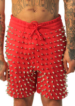 Load image into Gallery viewer, Studmuffin NYC Spike Sweat Shorts - More Colors