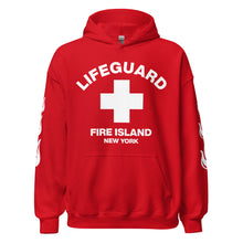 Load image into Gallery viewer, Fire Island Lifeguard Hoodie