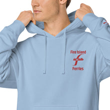 Load image into Gallery viewer, Fire Island Ferries Embroidered Hoodie