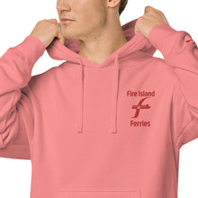 Load image into Gallery viewer, Fire Island Ferries Embroidered Hoodie