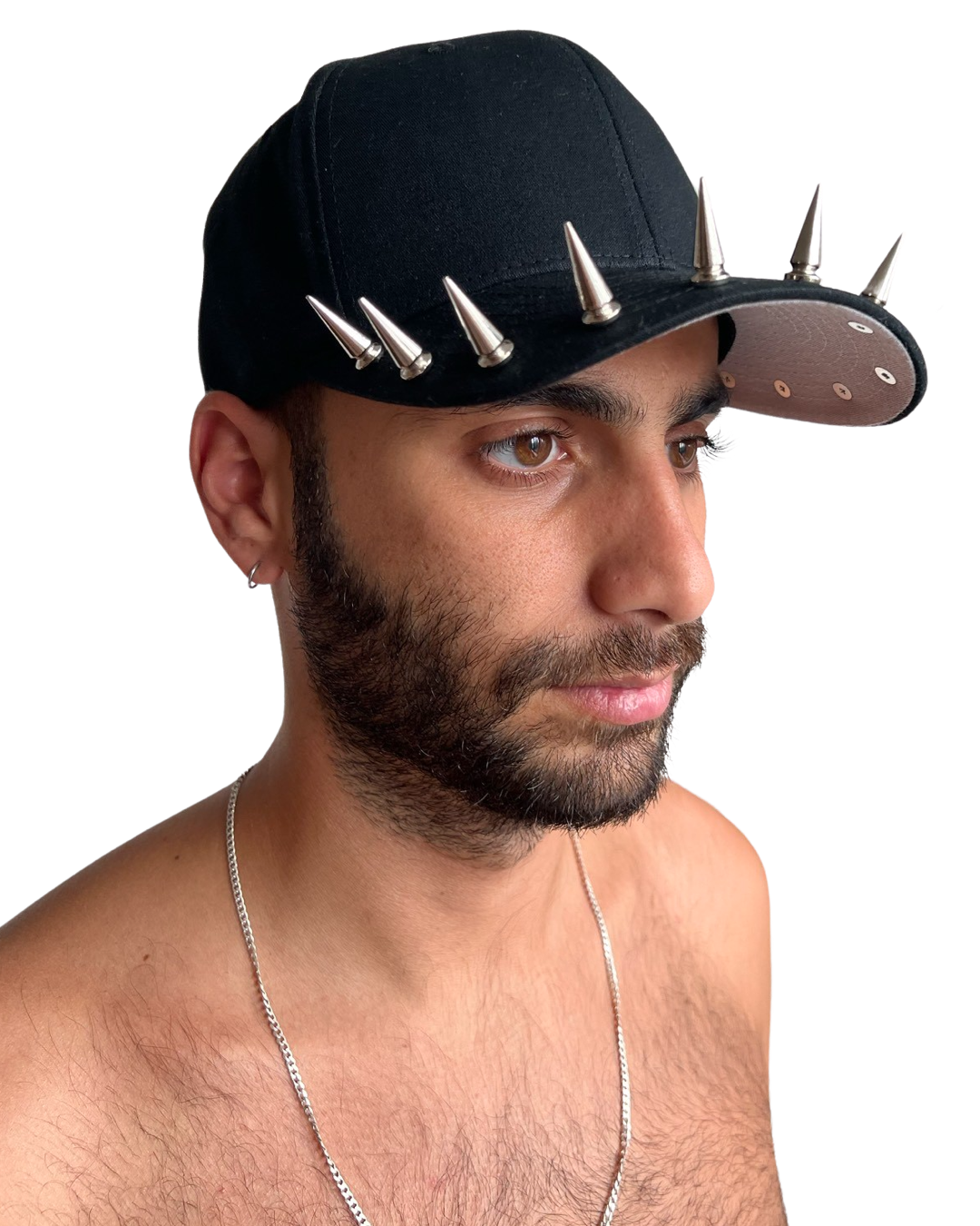 【massnoun】25SS★ Padding Twig Logo Camp Cap MUSINSA | MASSNOUN Cotton Twig Logo Camp Cap Black