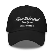 Load image into Gallery viewer, Fire Island 2023 Season Dad Cap
