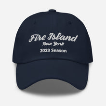 Load image into Gallery viewer, Fire Island 2023 Season Dad Cap
