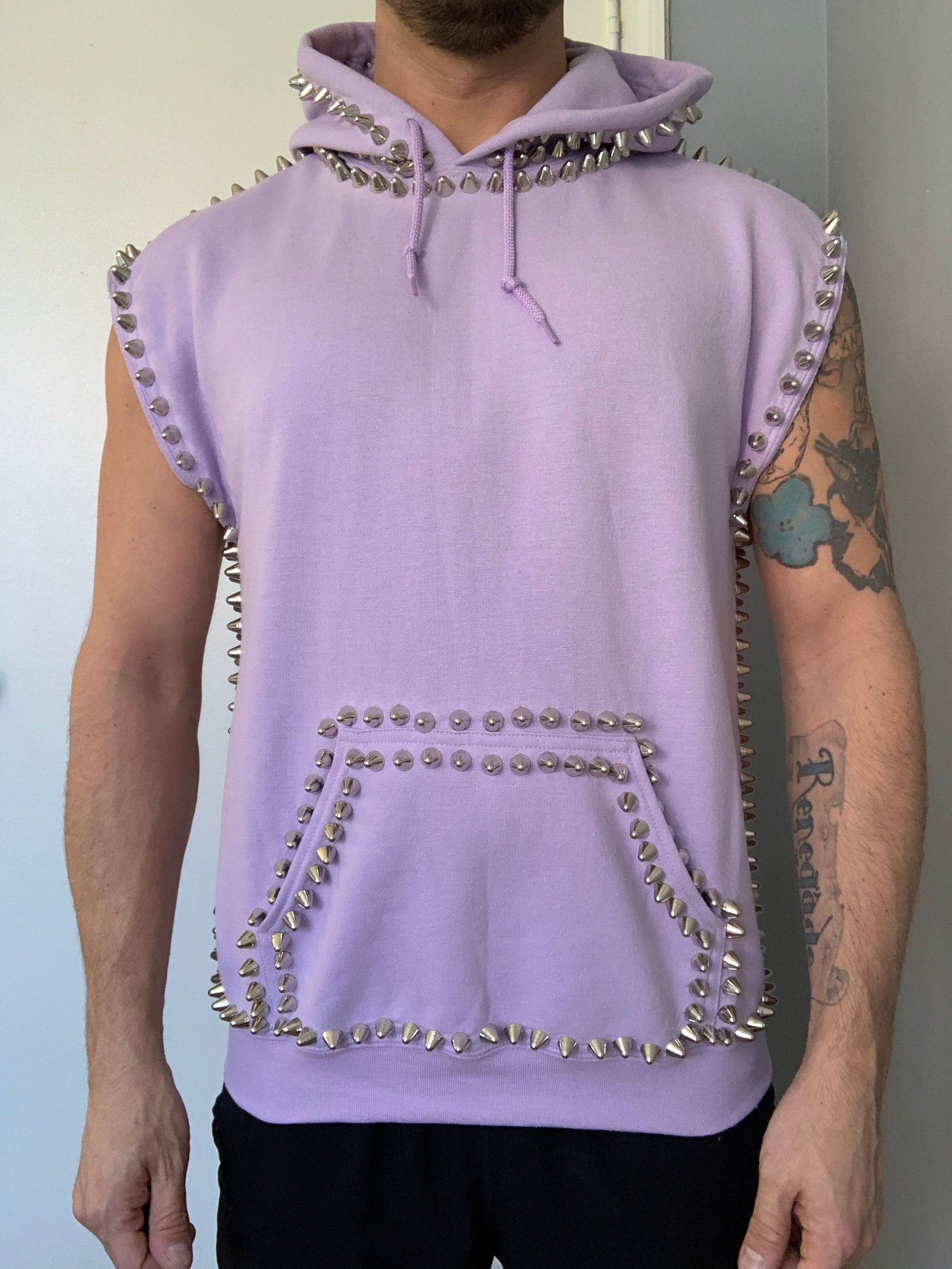 トップス BEEDEN VEST STUDS HOODIE VEST STUDS HOODIE（パーカー）｜BEEDEN（ビーデン）の