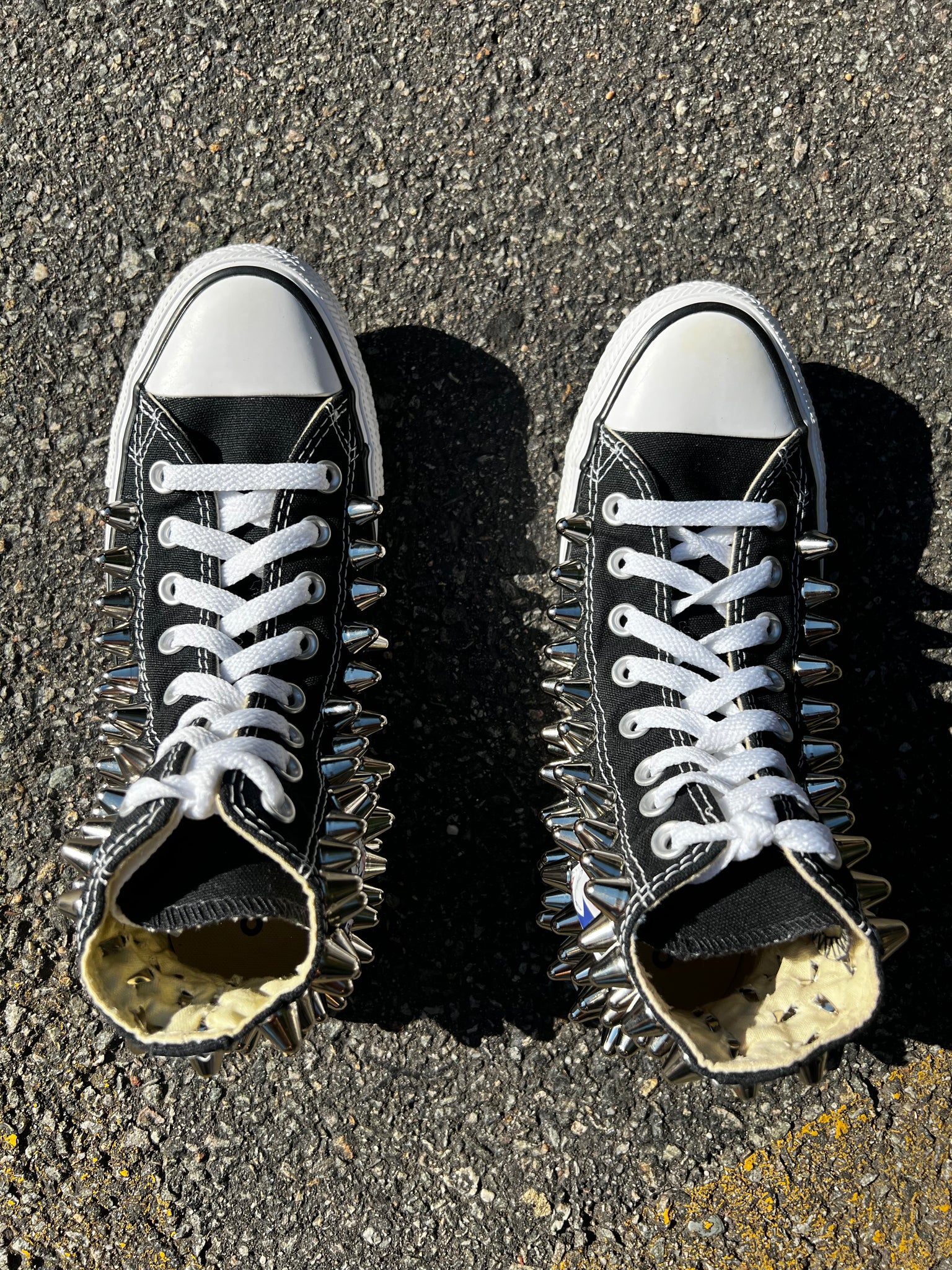 Spiked converse shop