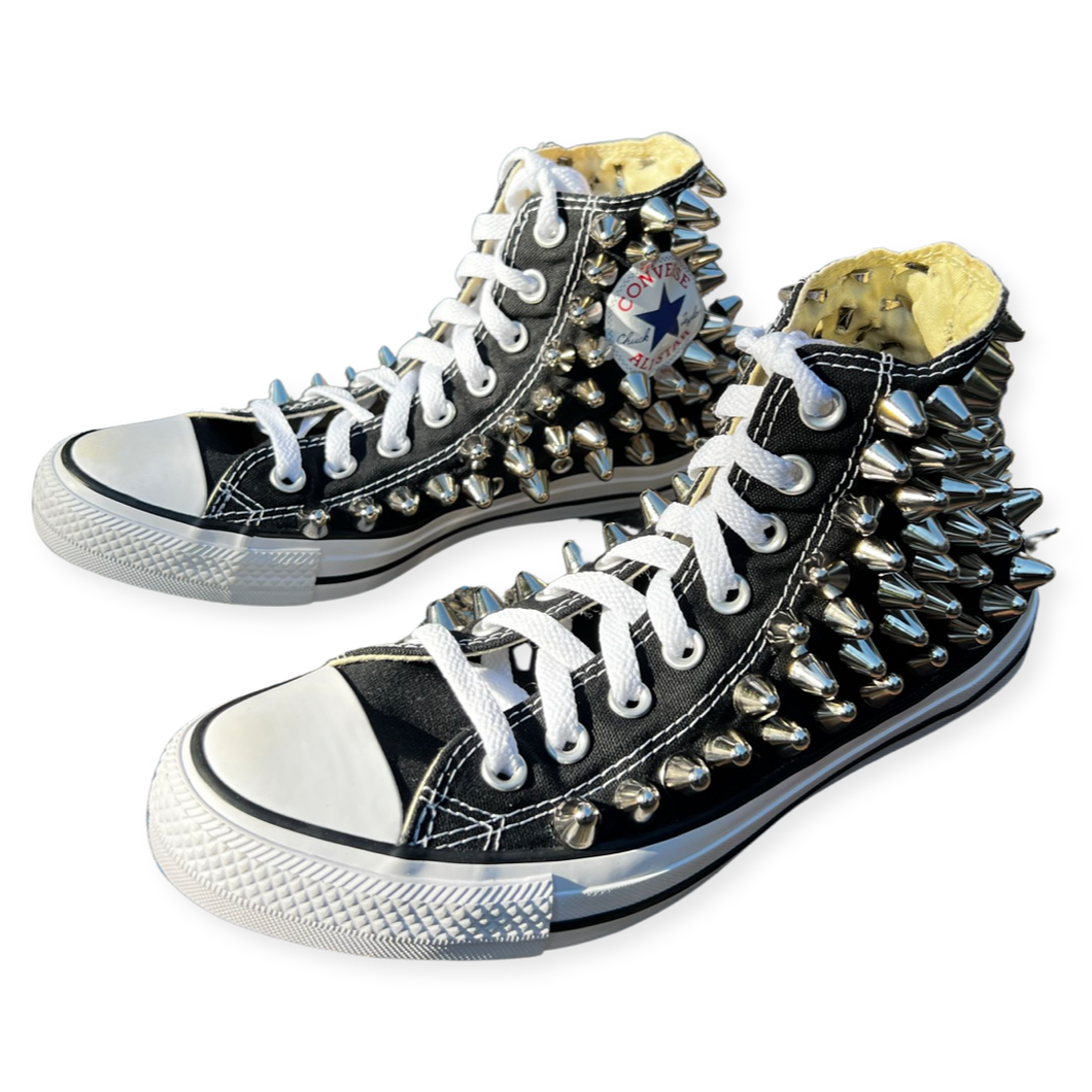 Schurend Liever Annoteren Studmuffin NYC x Converse Spike Chuck Taylor High Tops - More Colors