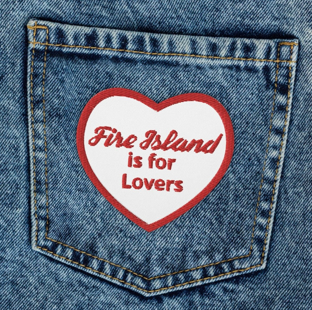 'Fire Island is for Lovers' Patch