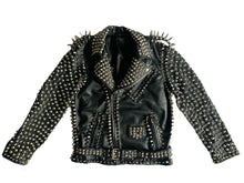 Load image into Gallery viewer, Studmuffin NYC Idol Motorcycle Jacket
