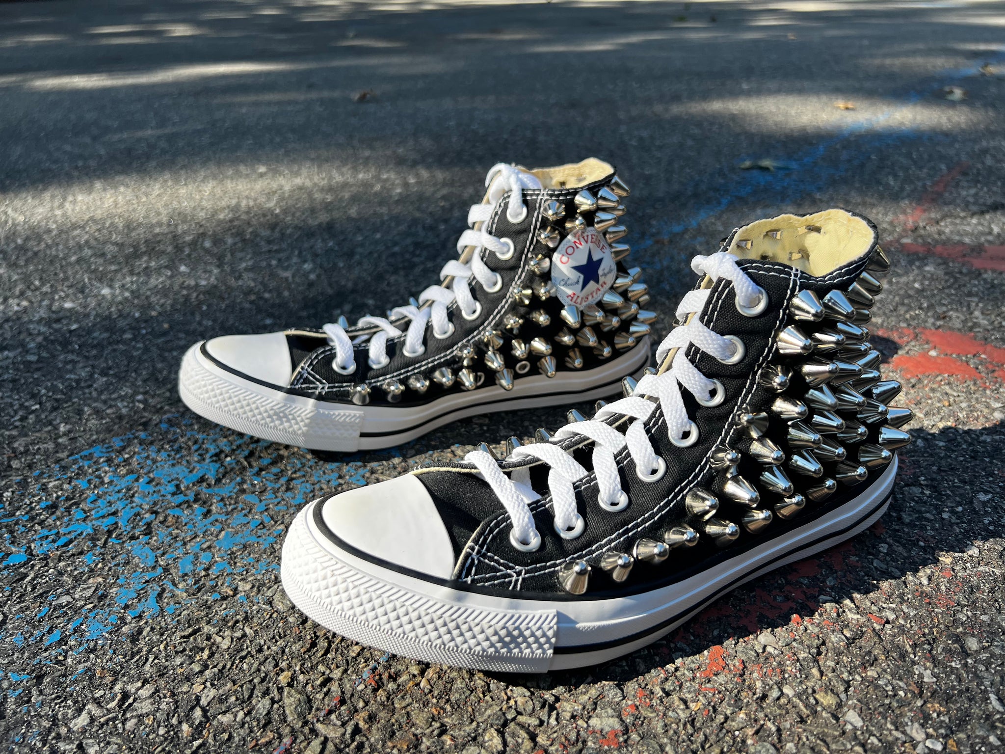 Studmuffin NYC x Converse Spike Chuck Taylor High Tops More Colors