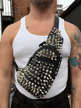 Load image into Gallery viewer, Studmuffin NYC Stack Sling Bag

