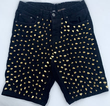 Load image into Gallery viewer, Studmuffin NYC Spike Denim Shorts - More Colors
