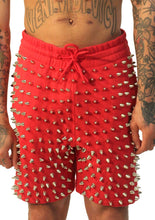 Load image into Gallery viewer, Studmuffin NYC Spike Sweat Shorts - More Colors
