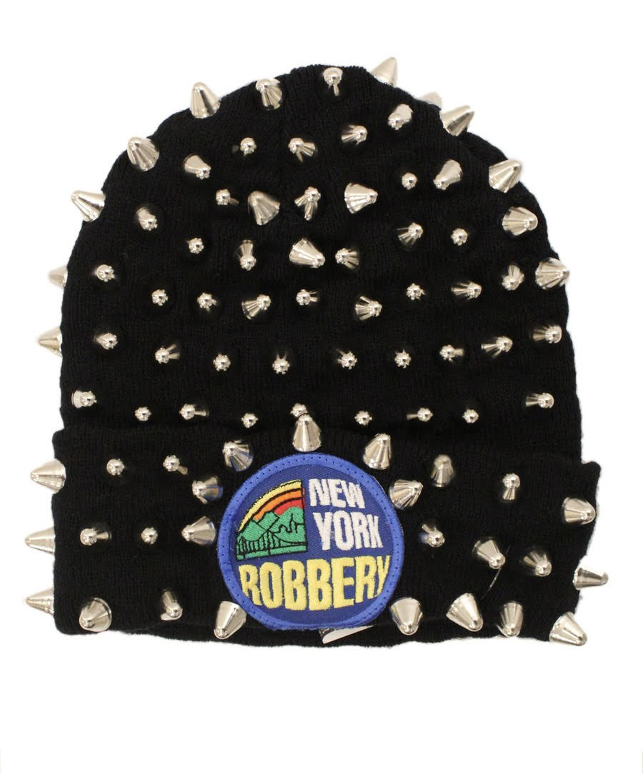 Studmuffin NYC x 20g NY Robbery Spike Skully- Full Silver